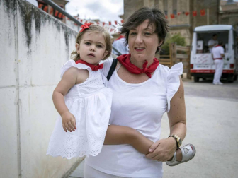 Fotos del cohete de las fiestas de Sesma 2018
