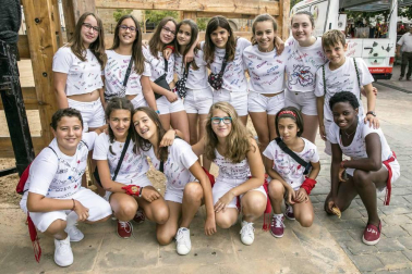 Fotos del cohete de las fiestas de Sesma 2018