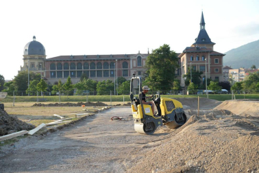 Fotos del parque de Trinitarios de Pamplona