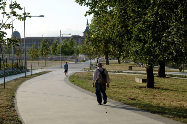 Fotos del parque de Trinitarios de Pamplona