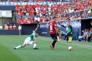 Fotos del partido disputado en El Sadar el domingo 26 de agosto, correspondiente a la segunda jornada de la Liga 1,2,3.