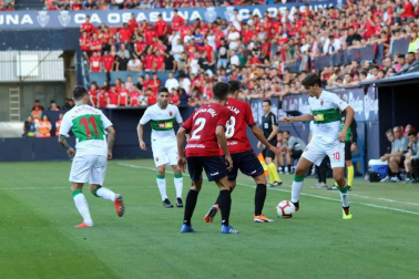 Fotos del partido disputado en El Sadar el domingo 26 de agosto, correspondiente a la segunda jornada de la Liga 1,2,3.