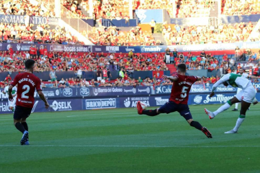 Fotos del partido disputado en El Sadar el domingo 26 de agosto, correspondiente a la segunda jornada de la Liga 1,2,3.