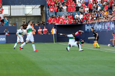 Fotos del partido disputado en El Sadar el domingo 26 de agosto, correspondiente a la segunda jornada de la Liga 1,2,3.