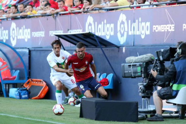Fotos del partido disputado en El Sadar el domingo 26 de agosto, correspondiente a la segunda jornada de la Liga 1,2,3.