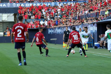Fotos del partido disputado en El Sadar el domingo 26 de agosto, correspondiente a la segunda jornada de la Liga 1,2,3.