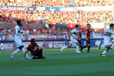 Fotos del partido disputado en El Sadar el domingo 26 de agosto, correspondiente a la segunda jornada de la Liga 1,2,3.