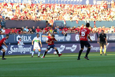 Fotos del partido disputado en El Sadar el domingo 26 de agosto, correspondiente a la segunda jornada de la Liga 1,2,3.