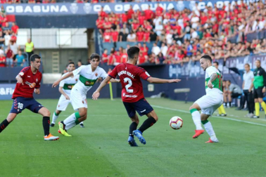 Fotos del partido disputado en El Sadar el domingo 26 de agosto, correspondiente a la segunda jornada de la Liga 1,2,3.