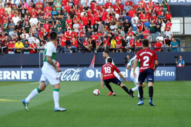 Fotos del partido disputado en El Sadar el domingo 26 de agosto, correspondiente a la segunda jornada de la Liga 1,2,3.