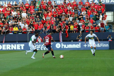 Fotos del partido disputado en El Sadar el domingo 26 de agosto, correspondiente a la segunda jornada de la Liga 1,2,3.
