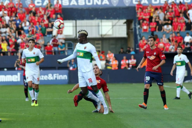 Fotos del partido disputado en El Sadar el domingo 26 de agosto, correspondiente a la segunda jornada de la Liga 1,2,3.