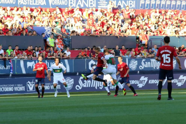 Fotos del partido disputado en El Sadar el domingo 26 de agosto, correspondiente a la segunda jornada de la Liga 1,2,3.