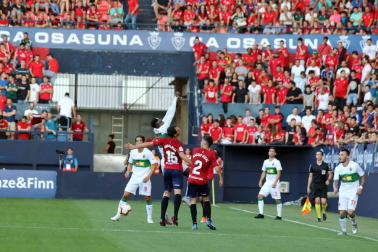 Fotos del partido disputado en El Sadar el domingo 26 de agosto, correspondiente a la segunda jornada de la Liga 1,2,3.