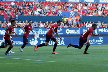 Fotos del partido disputado en El Sadar el domingo 26 de agosto, correspondiente a la segunda jornada de la Liga 1,2,3.