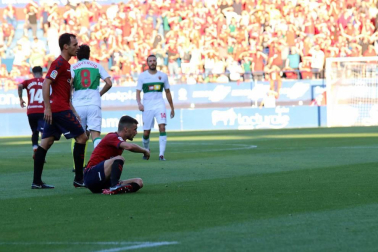 Fotos del partido disputado en El Sadar el domingo 26 de agosto, correspondiente a la segunda jornada de la Liga 1,2,3.