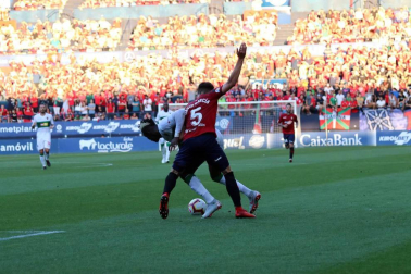 Fotos del partido disputado en El Sadar el domingo 26 de agosto, correspondiente a la segunda jornada de la Liga 1,2,3.