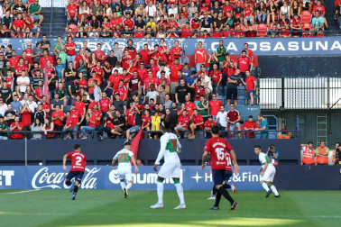 Fotos del partido disputado en El Sadar el domingo 26 de agosto, correspondiente a la segunda jornada de la Liga 1,2,3.