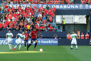 Fotos del partido disputado en El Sadar el domingo 26 de agosto, correspondiente a la segunda jornada de la Liga 1,2,3.