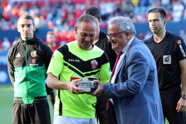 Fotos del partido disputado en El Sadar el domingo 26 de agosto, correspondiente a la segunda jornada de la Liga 1,2,3.
