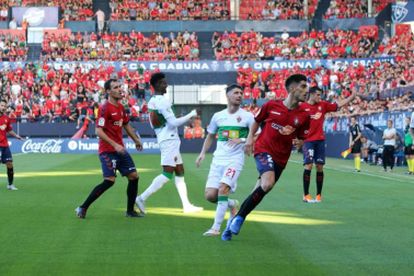 Fotos del partido disputado en El Sadar el domingo 26 de agosto, correspondiente a la segunda jornada de la Liga 1,2,3.