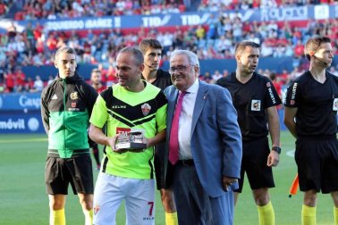 Fotos del partido disputado en El Sadar el domingo 26 de agosto, correspondiente a la segunda jornada de la Liga 1,2,3.