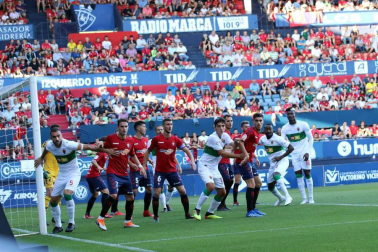 Fotos del partido disputado en El Sadar el domingo 26 de agosto, correspondiente a la segunda jornada de la Liga 1,2,3.