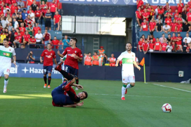 Fotos del partido disputado en El Sadar el domingo 26 de agosto, correspondiente a la segunda jornada de la Liga 1,2,3.