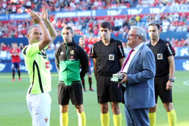Fotos del partido disputado en El Sadar el domingo 26 de agosto, correspondiente a la segunda jornada de la Liga 1,2,3.