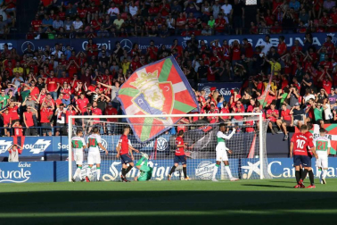 Fotos del partido disputado en El Sadar el domingo 26 de agosto, correspondiente a la segunda jornada de la Liga 1,2,3.