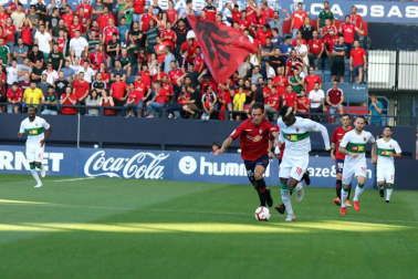 Fotos del partido disputado en El Sadar el domingo 26 de agosto, correspondiente a la segunda jornada de la Liga 1,2,3.
