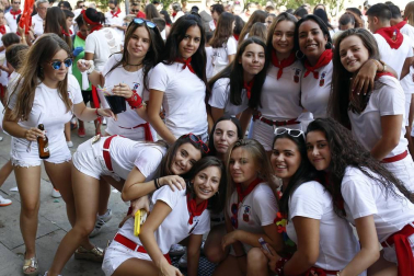 Fotos del cohete de las fiestas de Murillo el Fruto 2018