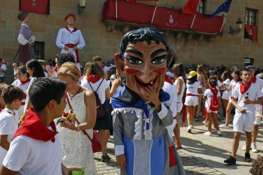 Fotos del cohete de las fiestas de Murillo el Fruto 2018