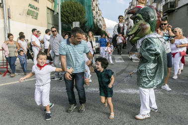 Fotos del cohete de las fiestas de Berriozar 2018