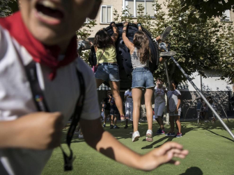 Fotos del cohete de las fiestas de Berriozar 2018
