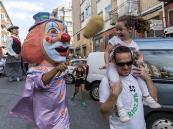Fotos del cohete de las fiestas de Berriozar 2018
