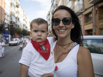 Fotos del cohete de las fiestas de Berriozar 2018