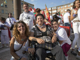 Fotos del cohete de las fiestas de Berriozar 2018