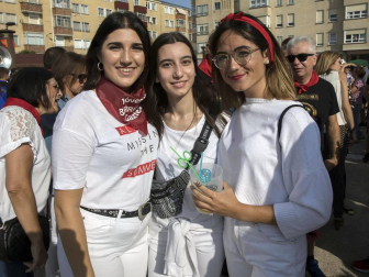Fotos del cohete de las fiestas de Berriozar 2018