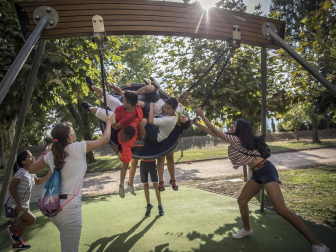 Fotos del cohete de las fiestas de Berriozar 2018