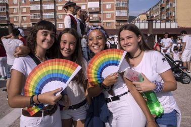 Fotos del cohete de las fiestas de Berriozar 2018