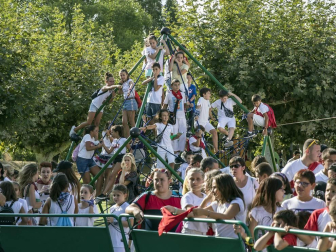 Fotos del cohete de las fiestas de Berriozar 2018