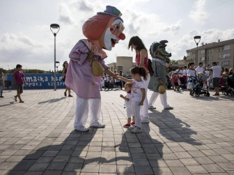 Fotos del cohete de las fiestas de Berriozar 2018