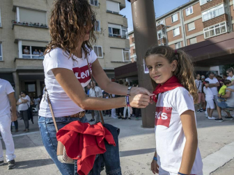 Fotos del cohete de las fiestas de Berriozar 2018