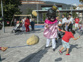 Fotos del cohete de las fiestas de Berriozar 2018