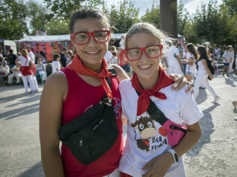 Fotos del cohete de las fiestas de Berriozar 2018
