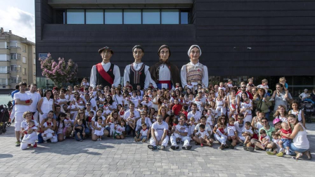 Fotos del cohete de las fiestas de Berriozar 2018