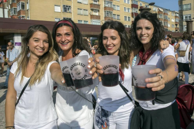 Fotos del cohete de las fiestas de Berriozar 2018
