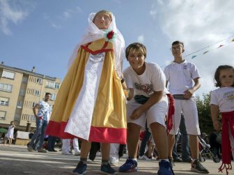 Fotos del cohete de las fiestas de Berriozar 2018