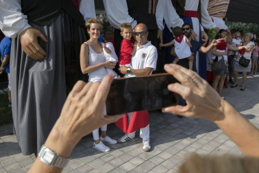 Fotos del cohete de las fiestas de Berriozar 2018